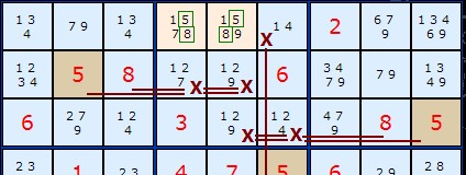 Hidden Pair Example