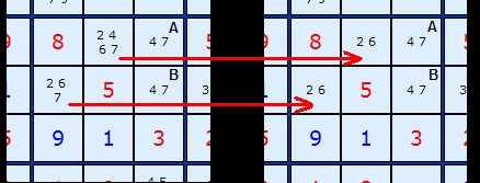 Naked Pairs Example 1