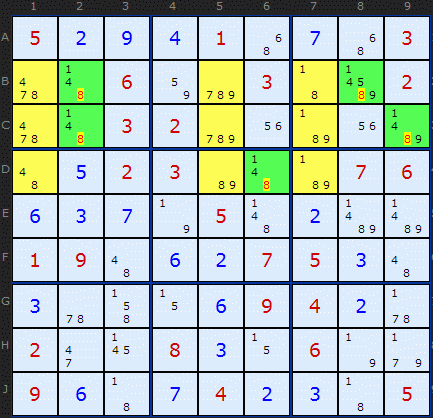 Perfect 3-3-3 Swordfish