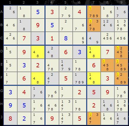 Unique Rectangle Figure 1
