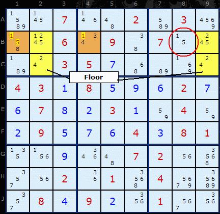 Unique Rectangle Figure 5