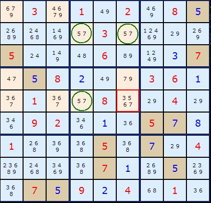 Unique Rectangle Figure 2