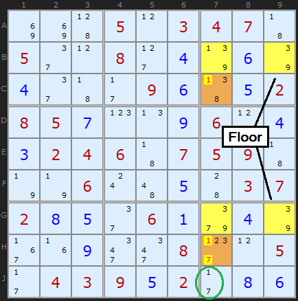 Unique Rectangle Figure 5