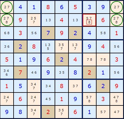 Unique Rectangle Figure 5