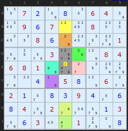 An Eight-Cell Aligned Pair