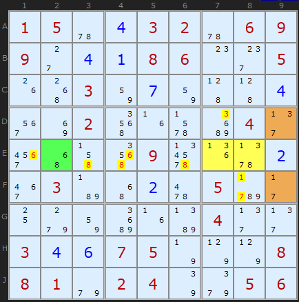 Sue-De-Coq Example 2