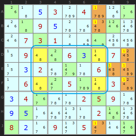 Unique Rectangle Figure 1