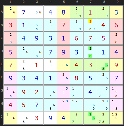 Windoku Triple Pointing Pair 