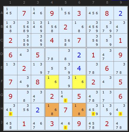 Unique Rectangle Figure 4