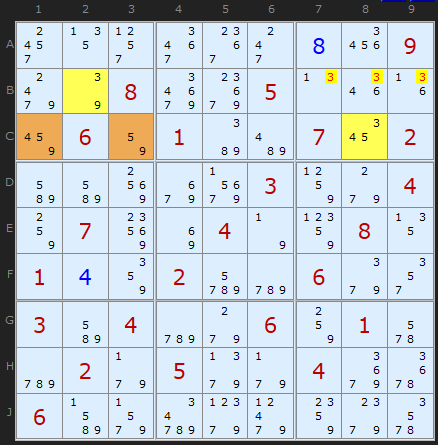 WXYZ-Wing example 3