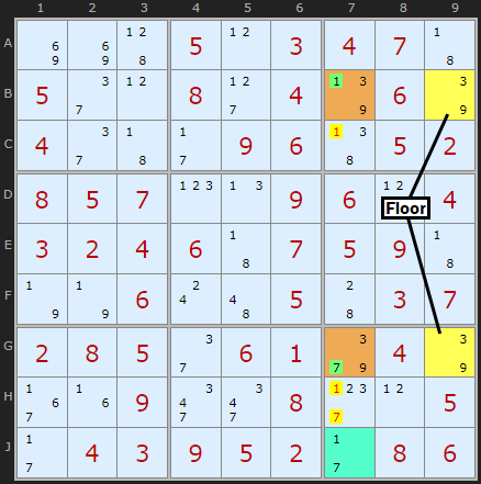 Unique Rectangle Figure 7