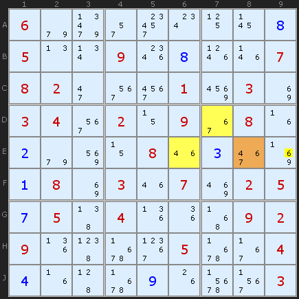 XYZ-WING - SUDOKU_Impossible. 