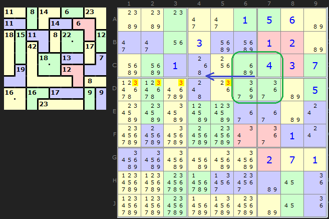 Cage/Unit Overlap Example 1