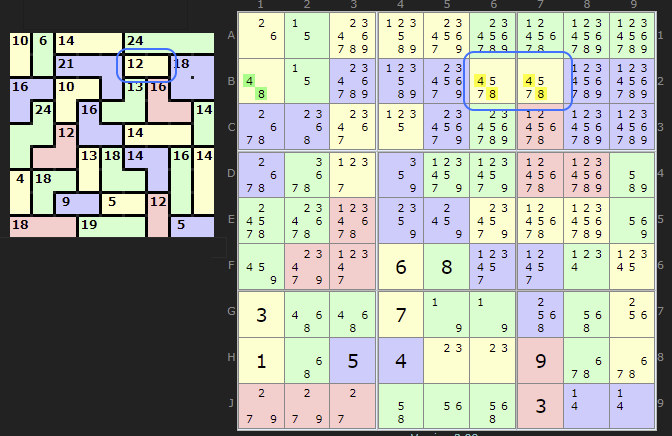 Cage/Unit Overlap Example 1