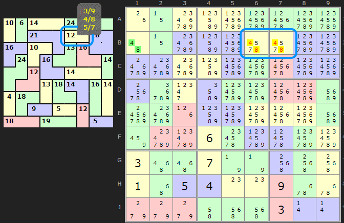 Cage/Unit Overlap Example 1